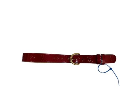 BELT LUXURY DESIGNER by LOUIS VUITTON In RED Sale