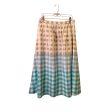 Skirt Maxi By Ming Wang In Blue & White, Size:S Fashion