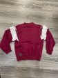 Sweatshirt Crewneck By Bdg In Maroon, Size: Xs on Sale