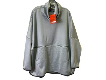 Athletic Sweatshirt Crewneck By The North Face In Grey, Size:1X Online Hot Sale