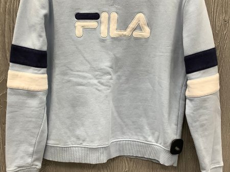 Sweatshirt Crewneck By Fila In Blue, Size: M For Discount