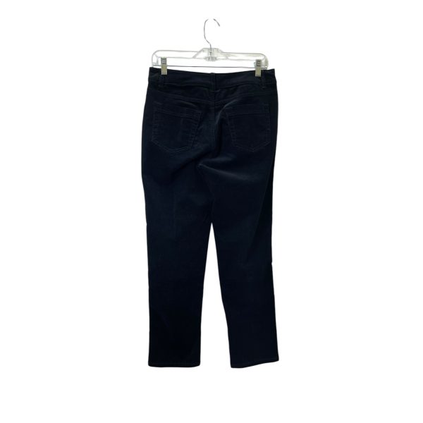 Pants Corduroy By Croft And Barrow In Black, Size:4 on Sale