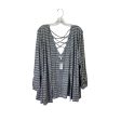 Cardigan By Maurices In Blue & Grey, Size:L Supply