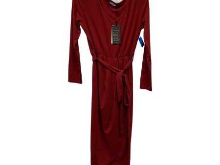 Dress Casual Maxi By Cme In Red, Size:M For Discount