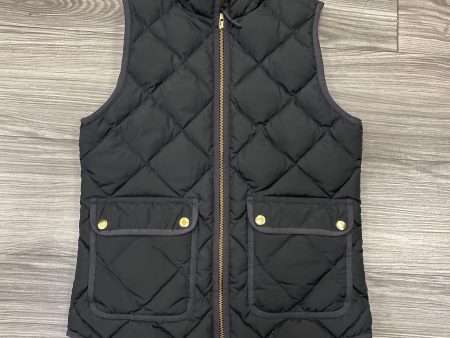 Vest Puffer & Quilted By J. Crew In Black, Size: Xxs Sale