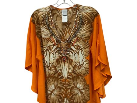 Top Ss By Chicos In Orange, Size:S For Cheap