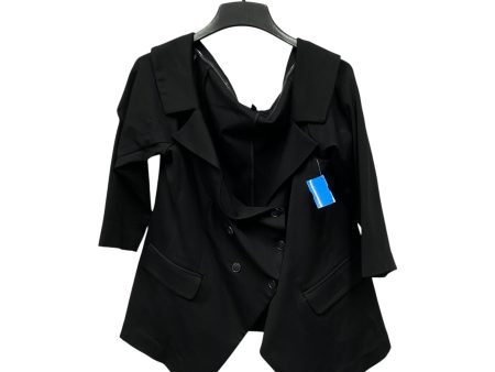 Blazer By Lane Bryant In Black, Size:1X Online Hot Sale