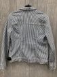 Jacket Denim By Old Navy In Striped Pattern, Size: M Hot on Sale