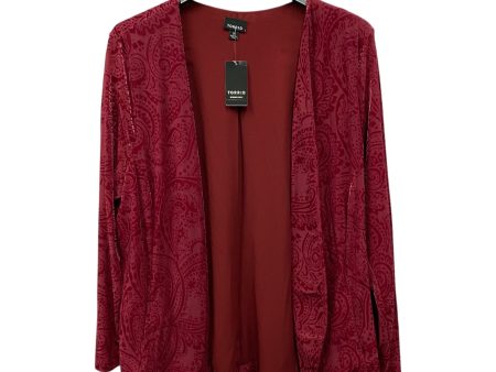 Blazer By Torrid In Red, Size:2X Online Sale