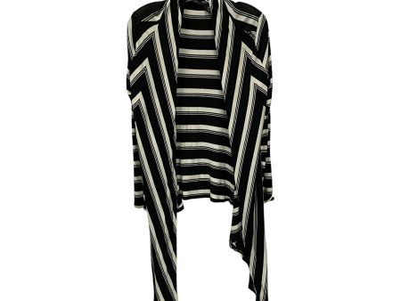 Cardigan By White House Black Market In Black & White, Size:Xs Online Hot Sale