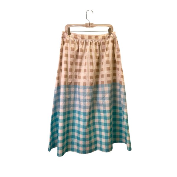 Skirt Maxi By Ming Wang In Blue & White, Size:S Fashion