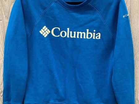 Sweatshirt Crewneck By Columbia In Blue, Size: M Supply