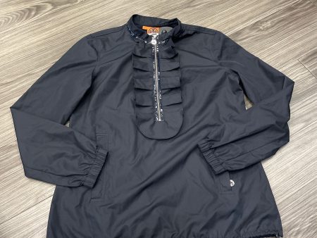 Jacket Windbreaker By Tory Burch In Navy, Size: M Online Sale