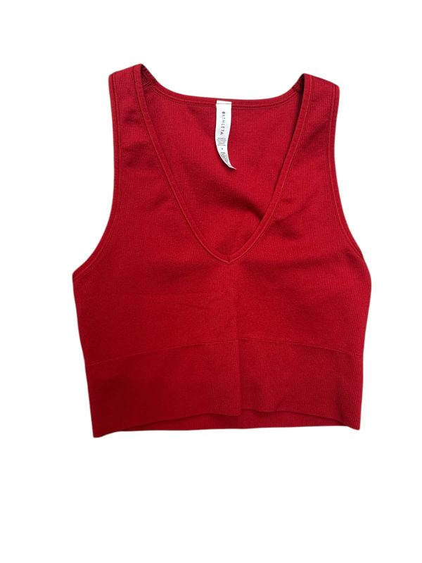 Athletic Bra By Athleta In Red, Size: M Fashion