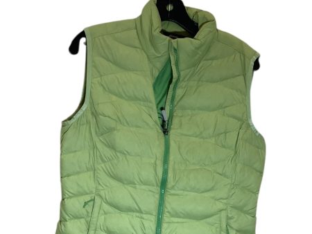 Vest Puffer & Quilted By Eddie Bauer In Green, Size: M Online Hot Sale