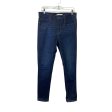 Jeans Skinny By Levis In Blue Denim, Size:12 For Discount