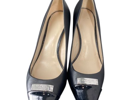 Shoes Heels Stiletto By Coach In Black, Size: 8 Online Hot Sale