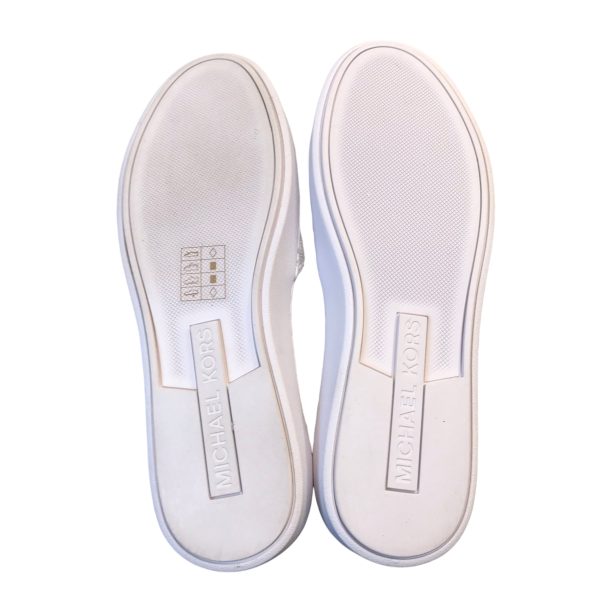 Shoes Flats By Michael By Michael Kors In White, Size:8.5 Cheap