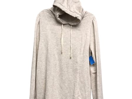 Sweatshirt Hoodie By Soft Surroundings In Cream, Size:M Online Hot Sale