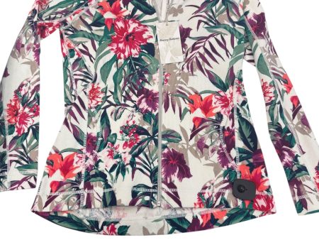 Sweatshirt Collar By Tommy Bahama In Floral Print, Size: S For Cheap