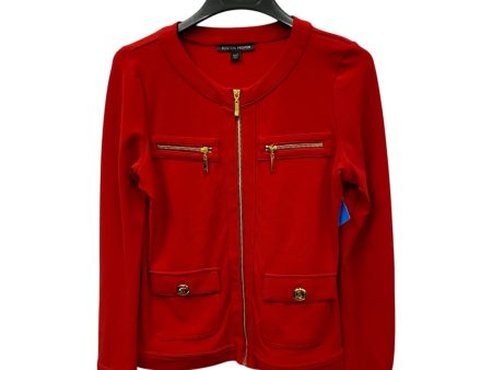 Blazer By Boston Proper In Red, Size:M Online Hot Sale