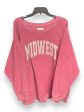 Sweatshirt Crewneck By Thread And Supply In Pink, Size: 2x Online now