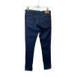 Jeans Skinny By Levis In Blue Denim, Size:12 For Discount