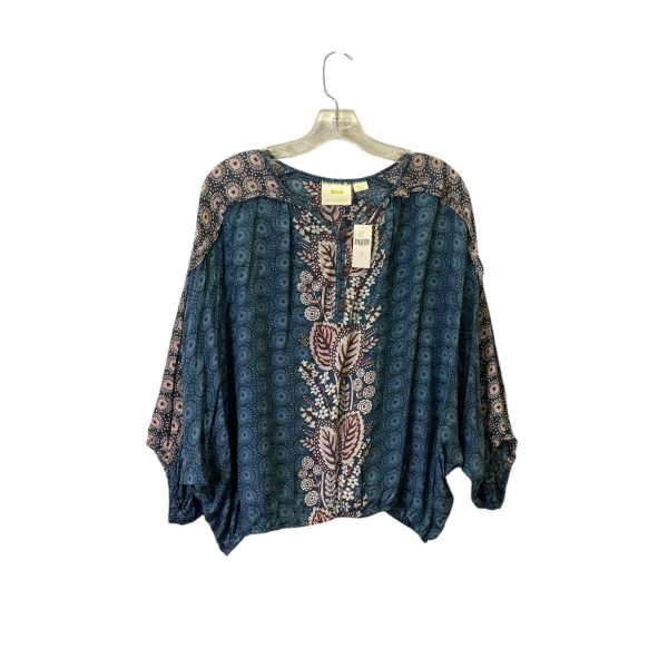 Top Ls By Maeve In Blue, Size:M Sale