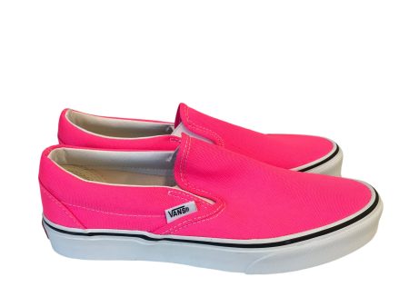 Shoes Flats By Vans In Pink, Size:7.5 Online Sale