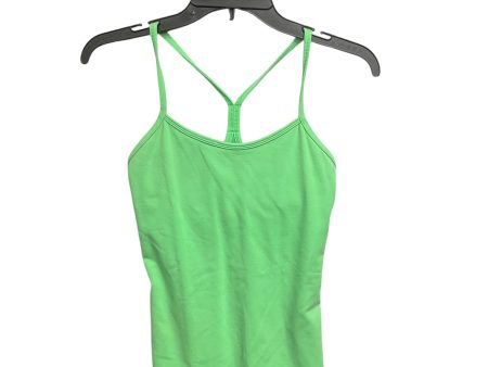 Athletic Tank Top By Lululemon In Green, Size: 4 Discount