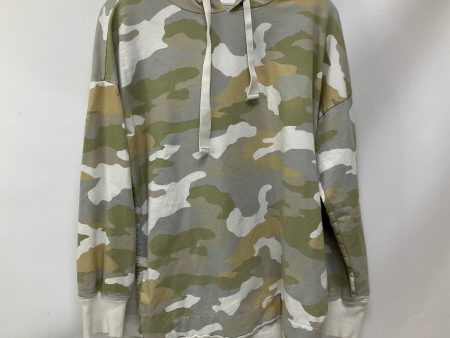 Sweatshirt Hoodie By Aerie In Camouflage Print, Size: M Fashion