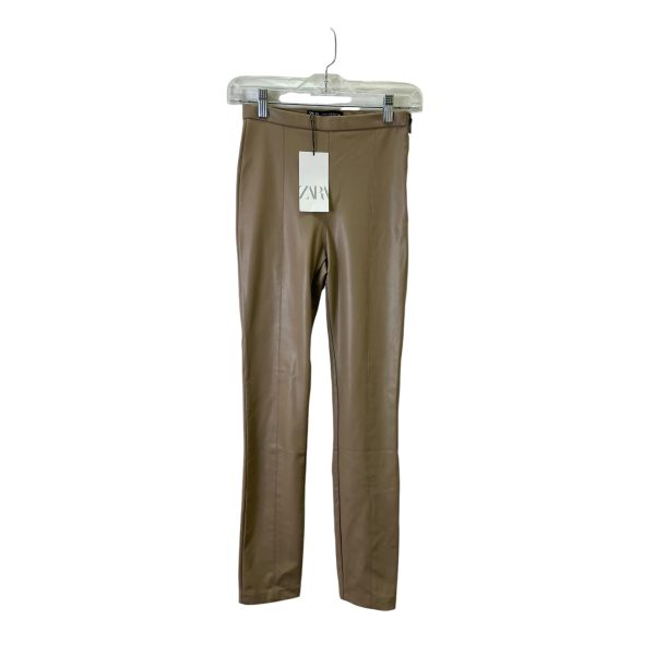 Pants Other By Zara In Tan, Size:2 For Cheap