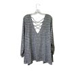 Cardigan By Maurices In Blue & Grey, Size:L Supply