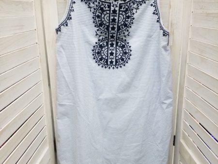 Blue Dress Casual Short Vineyard Vines, Size 2 Online Sale