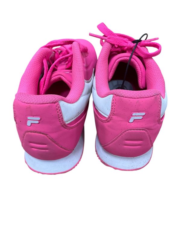 Shoes Athletic By Fila In Pink, Size: 8 Online Hot Sale