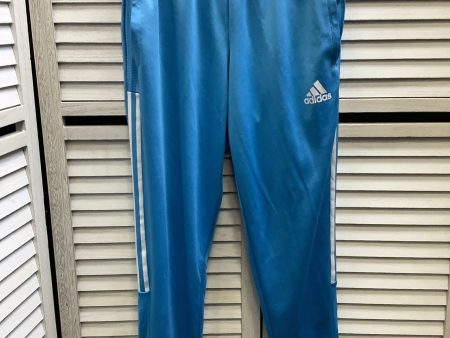 Athletic Pants By Adidas In Blue, Size: M For Cheap