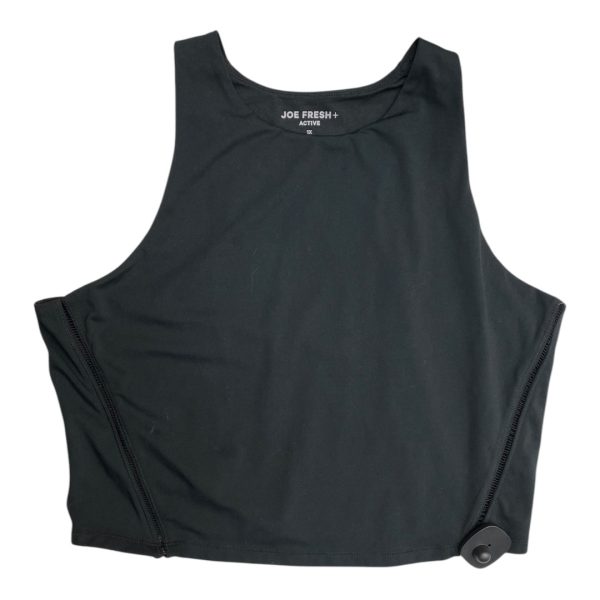 Athletic Tank Top By Joe Fresh In Black, Size: 1x Cheap