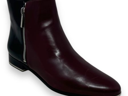 Boots Designer By Michael Kors In Maroon, Size: 9 Sale