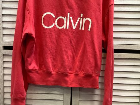 Sweatshirt Crewneck By Calvin Klein In Pink, Size: Xl Online now