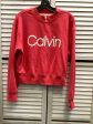 Sweatshirt Crewneck By Calvin Klein In Pink, Size: Xl Online now