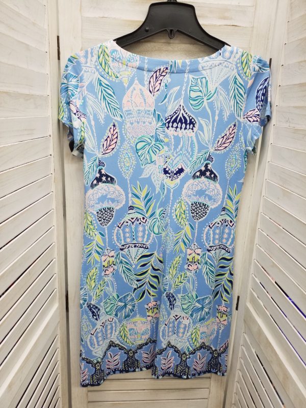 Blue Dress Casual Short Lilly Pulitzer, Size S Online Sale