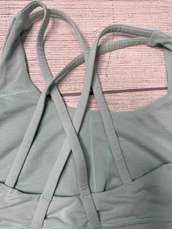 Athletic Bra By Lululemon In Aqua, Size: M Discount