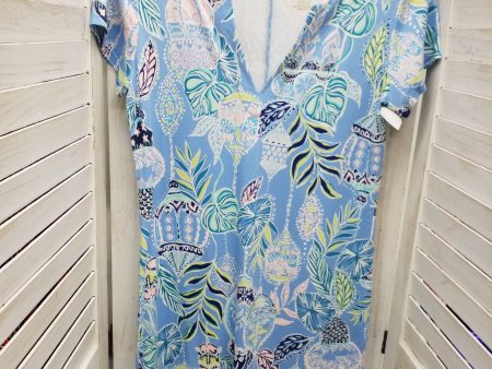 Blue Dress Casual Short Lilly Pulitzer, Size S Online Sale