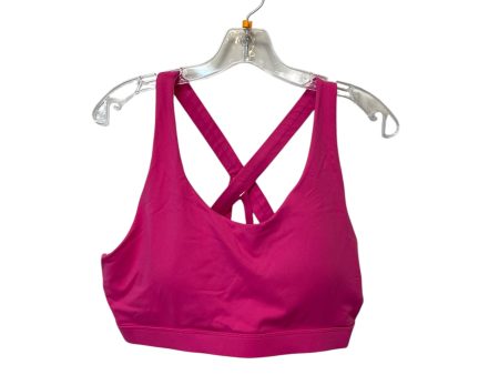 Athletic Bra By Clothes Mentor In Pink, Size: Xxl Sale