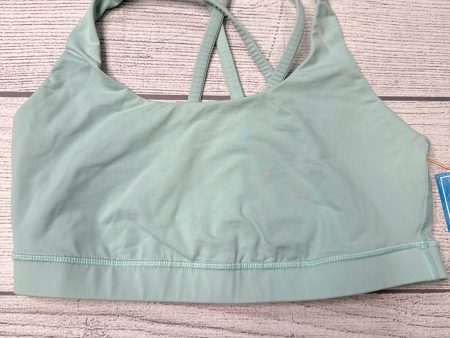 Athletic Bra By Lululemon In Aqua, Size: M Discount