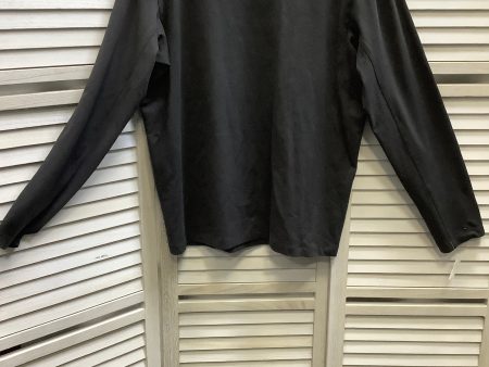 Black Athletic Sweatshirt Collar Lululemon, Size L For Sale