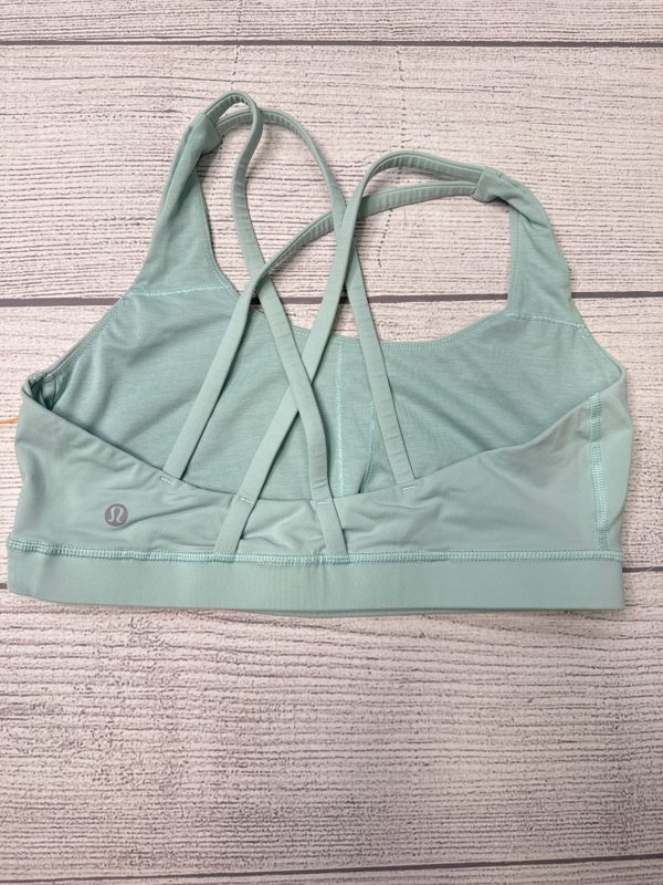 Athletic Bra By Lululemon In Aqua, Size: M Discount