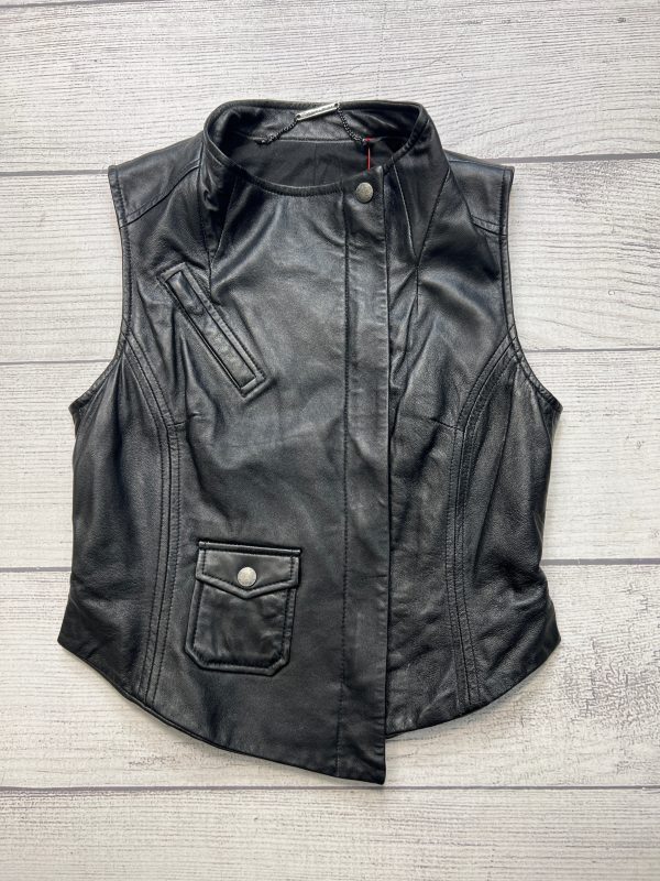 Vest Designer By Trina Turk In Black, Size: S Sale