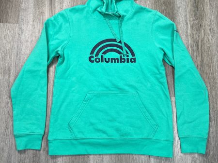 Athletic Sweatshirt Hoodie By Columbia In Green, Size: Sp Cheap