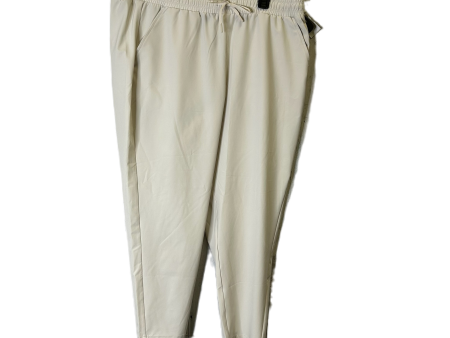 Athletic Pants By All In Motion In Cream, Size: Xxl Supply